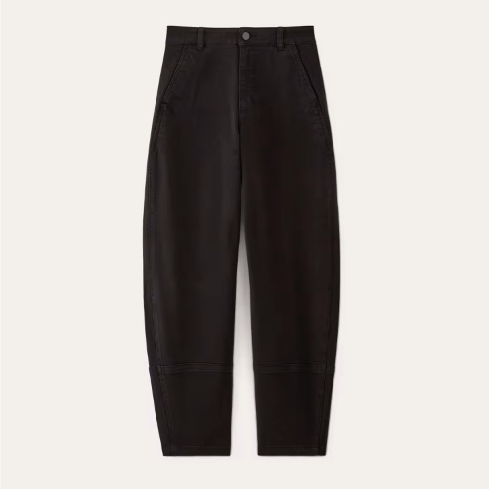 Everlane The Utility Barrel Pant in Black